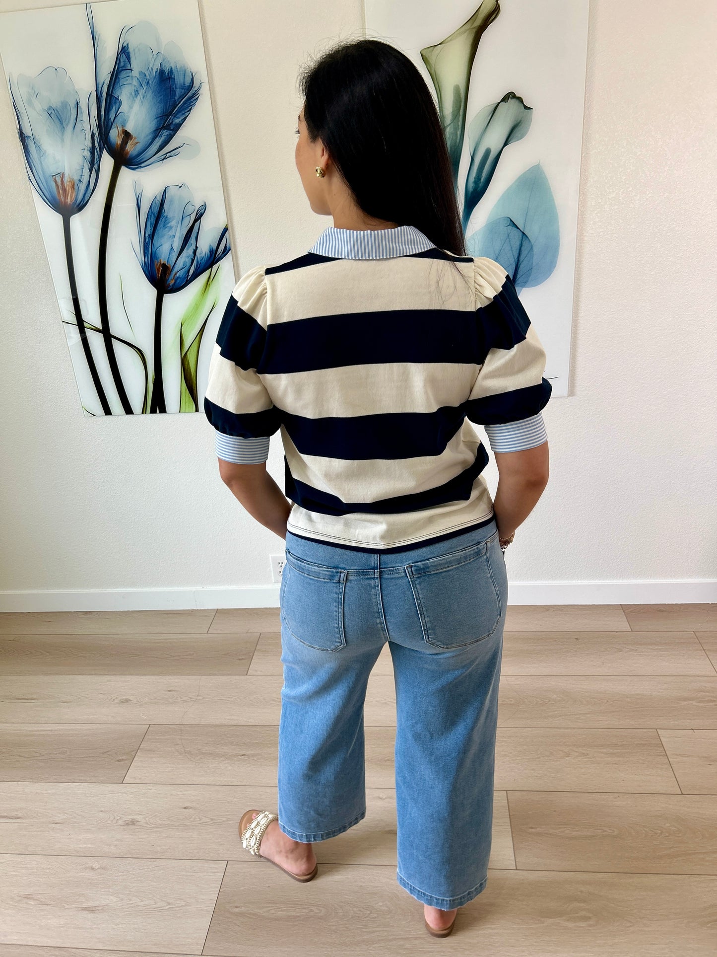 Risen Drawstring Crop Jean