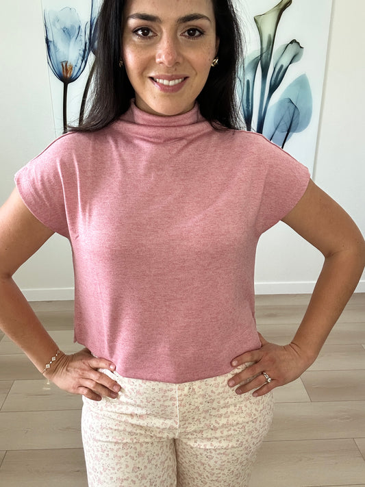 Light Pink cropped top